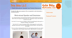 Desktop Screenshot of mytrixstix.com